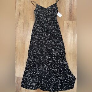 Sienna Sky Black and White Polka Dot Garment